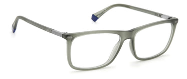 Premium Men Polaroid Eyeglasses: PLD D430 - Matte Green(2) - SpecSMART Eye Clinic (Diagonal View)